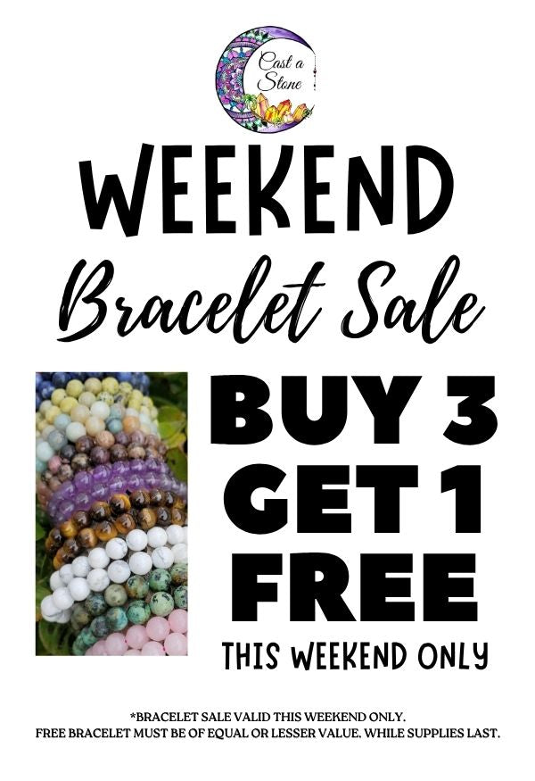 ✨ Energy Reset Sale: Buy 3, Get 1 FREE on All Bracelets! ✨