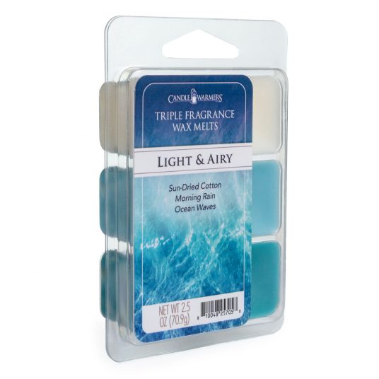 Light & Airy Triple Fragrance Wax Melts - 2.5oz.