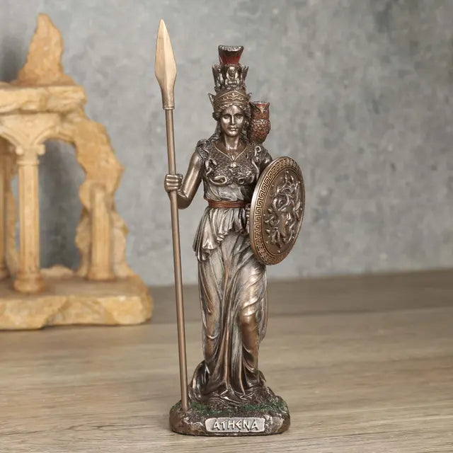 Athena Greek Goddess Statue – Wisdom & Protection