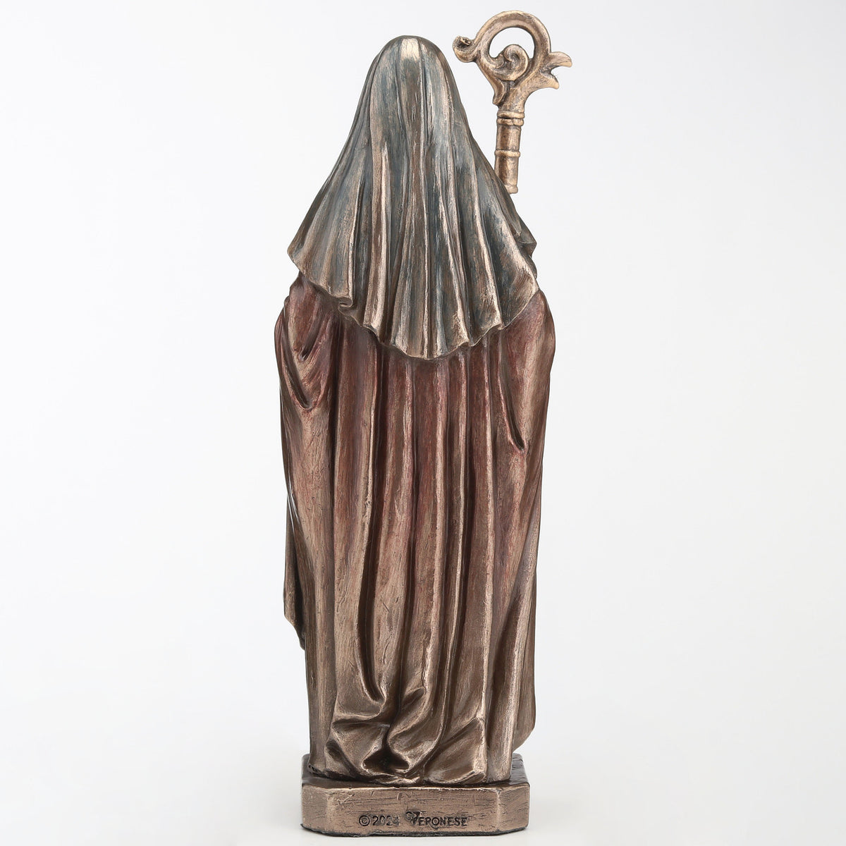 Saint Brigid of Kildare Statue | Celtic Spirit Cold Cast Bronze Sculpture