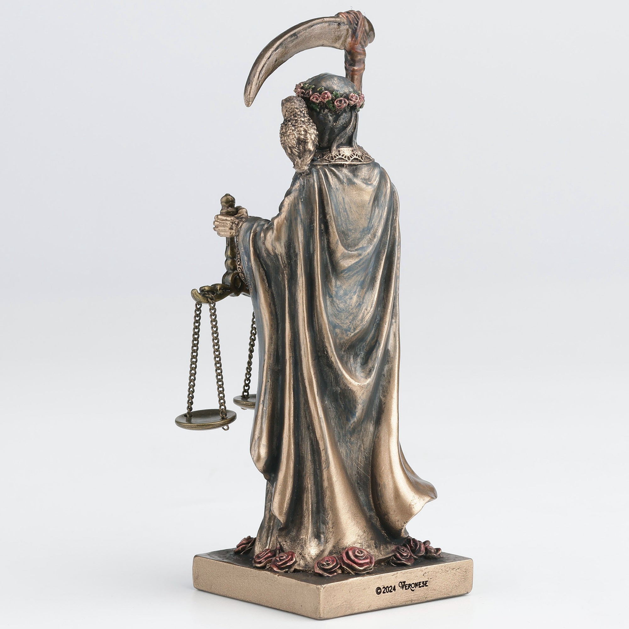 Santa Muerte Figurine | Folk Saint of Death, Justice & Protection