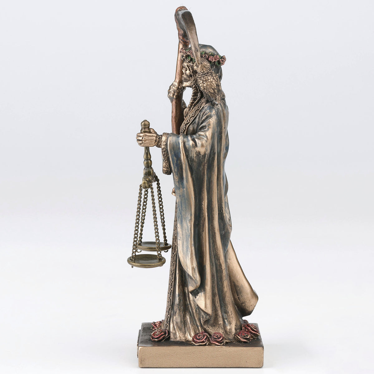 Santa Muerte Figurine | Folk Saint of Death, Justice & Protection