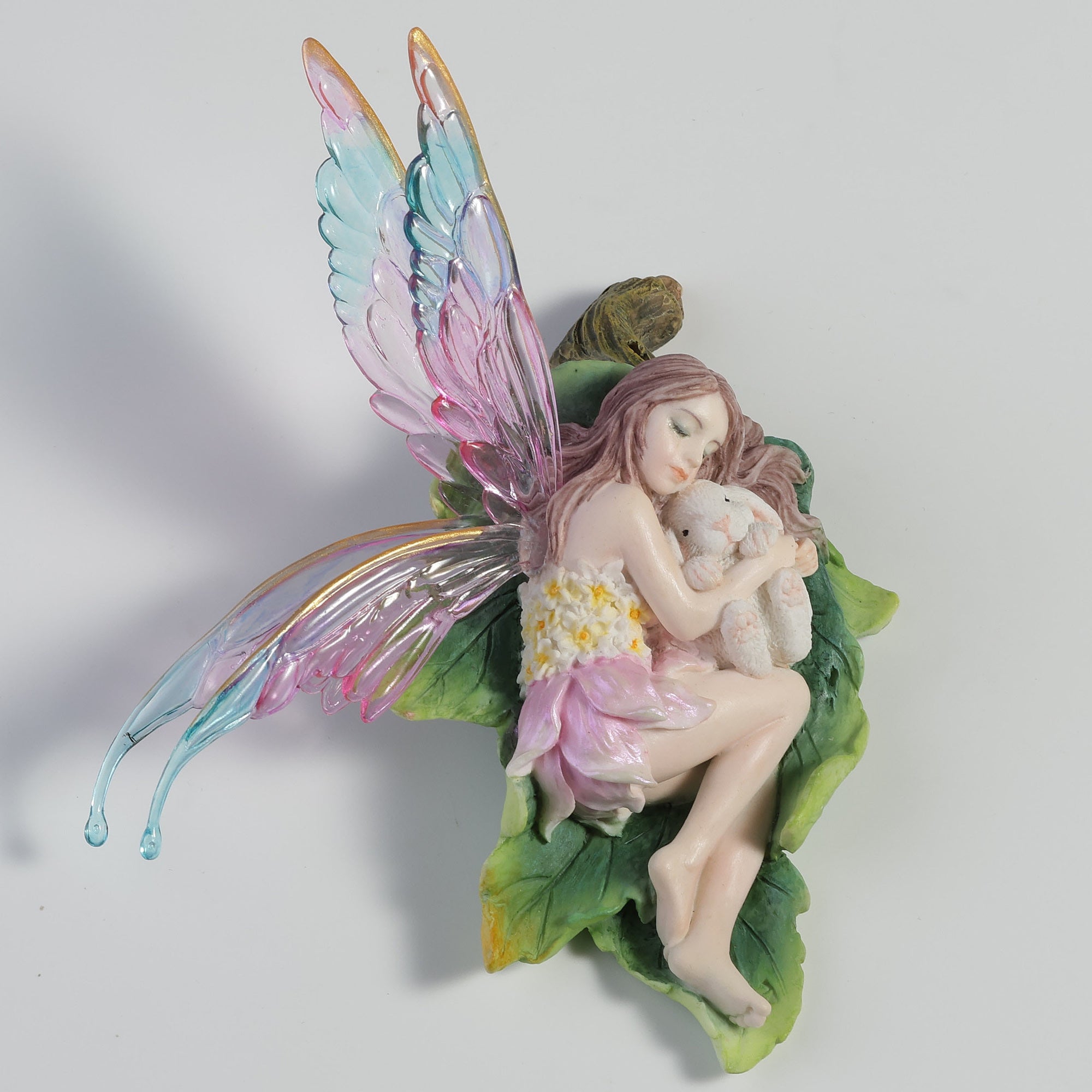 Stellate Fairy Cuddling A Tiny Bunny