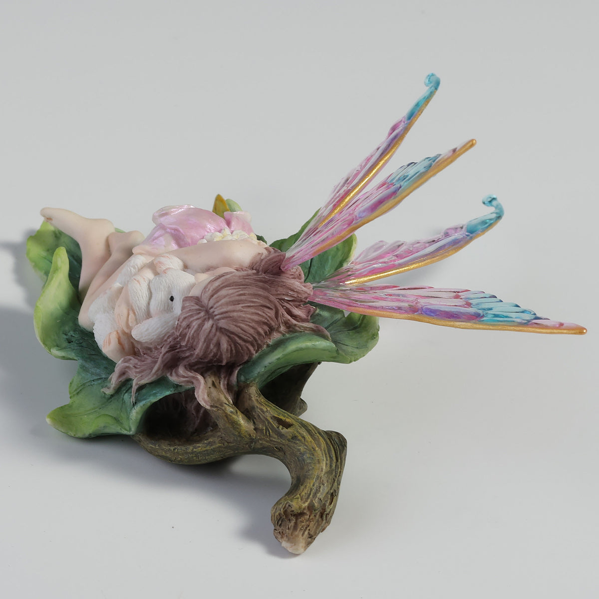 Stellate Fairy Cuddling A Tiny Bunny