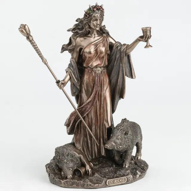 Circe Greek Goddess Statue – Magic & Transformation