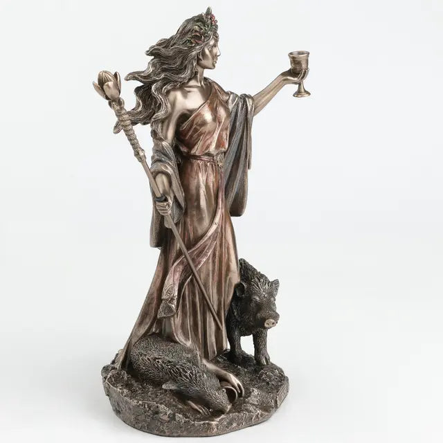 Circe Greek Goddess Statue – Magic & Transformation