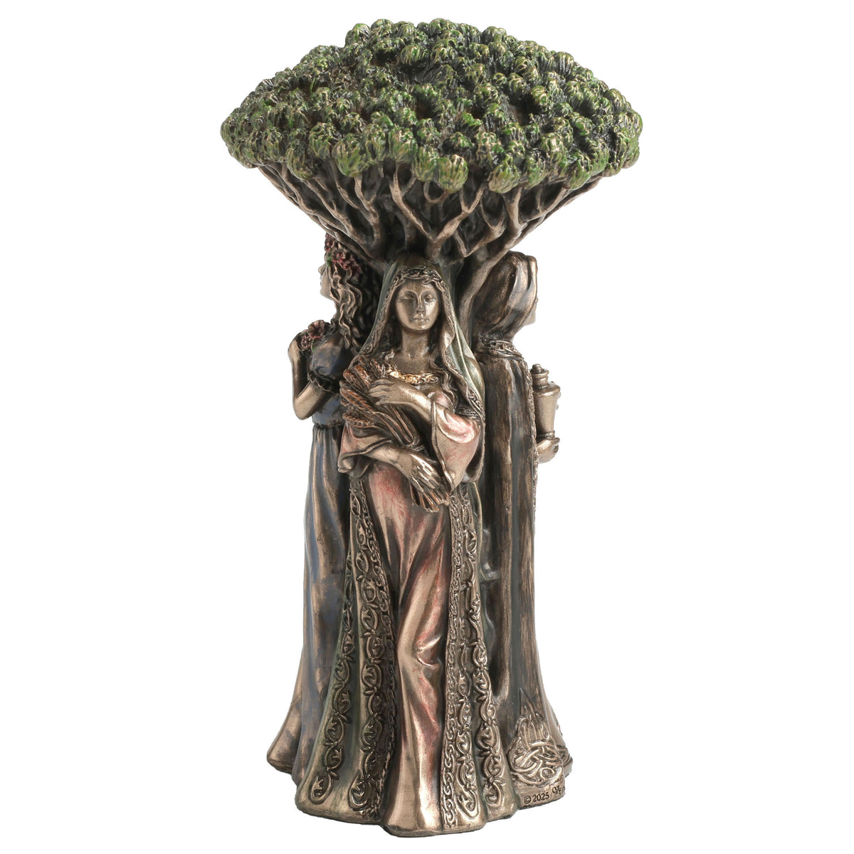 Triple Goddess Mother, Maiden &amp; Crone – Small Altar Statue