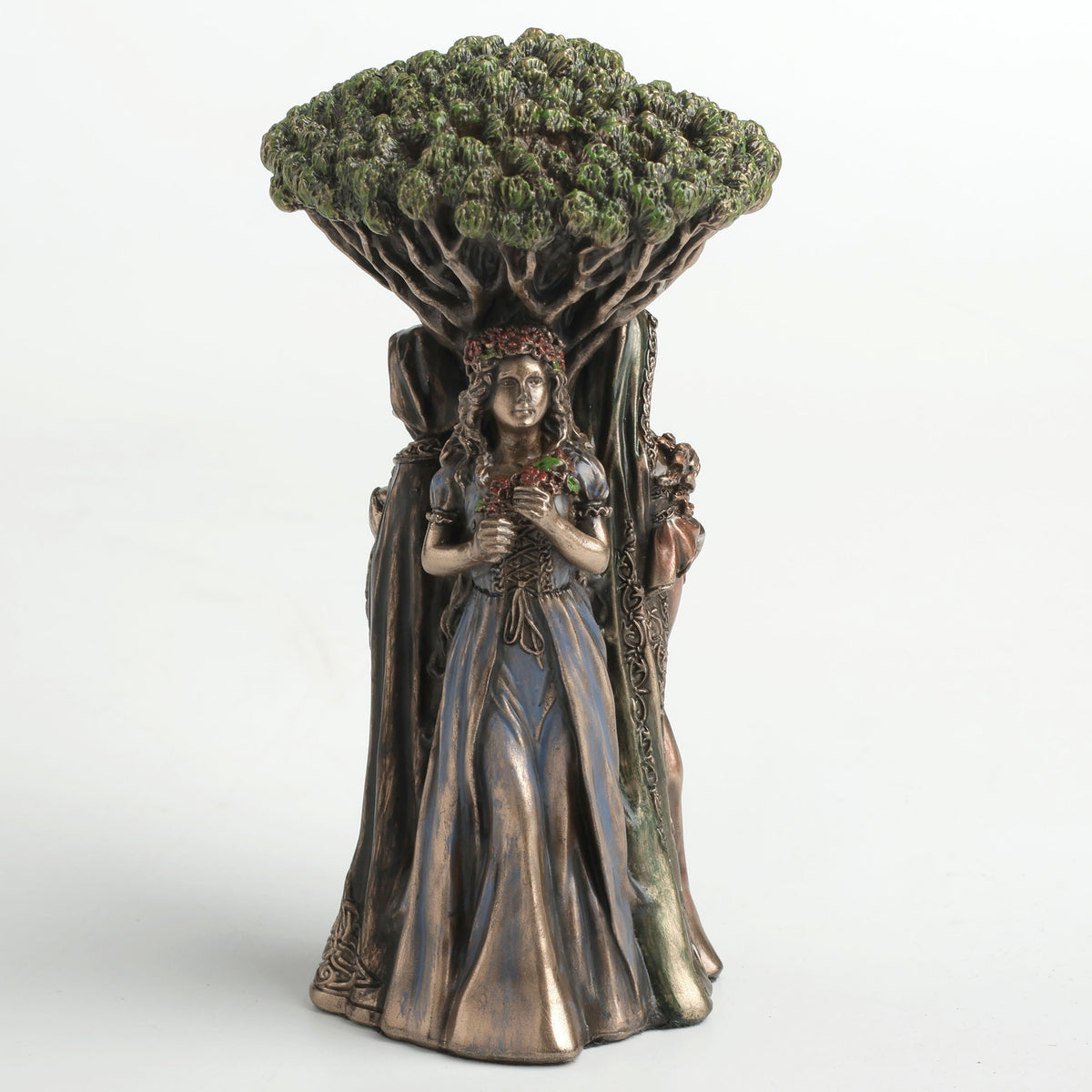 Triple Goddess Mother, Maiden & Crone – Small Altar Statue