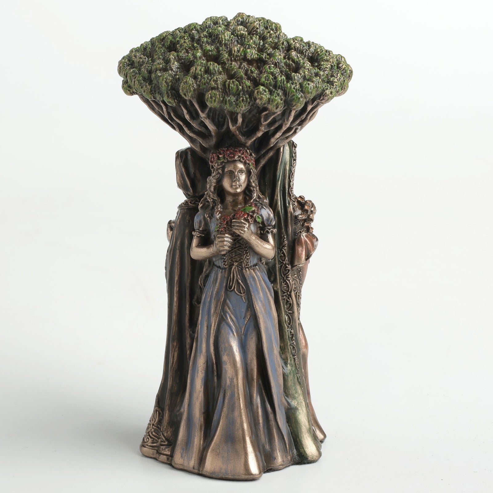 Triple Goddess Mother, Maiden & Crone – Small Altar Statue