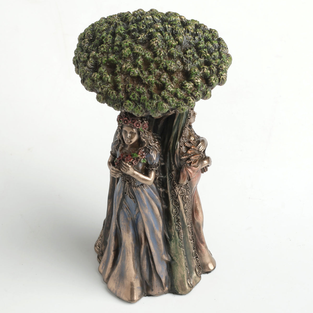 Triple Goddess Mother, Maiden & Crone – Small Altar Statue