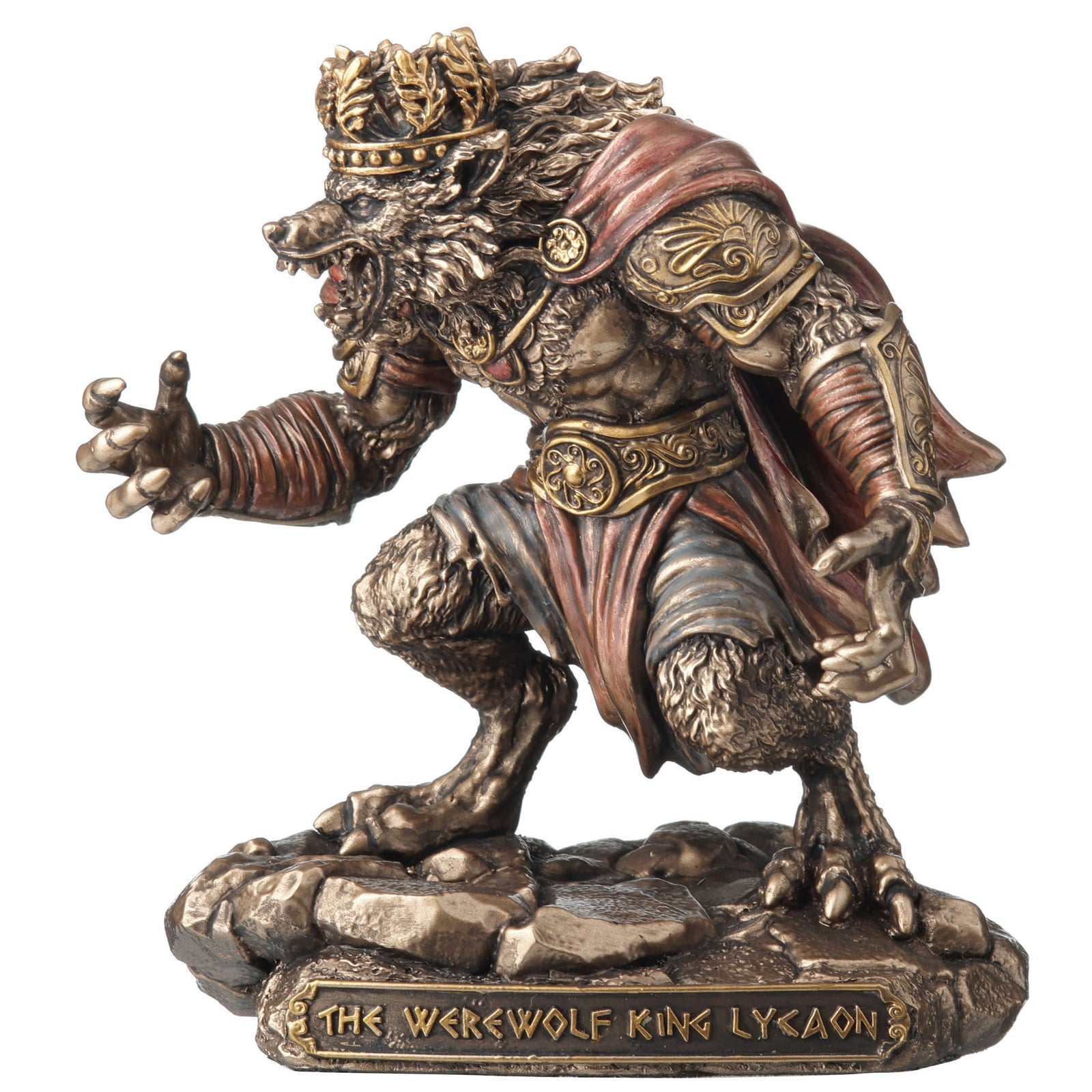 Lycaon The Wolf King of Arcadia Statue – Polystone Greek Mythology