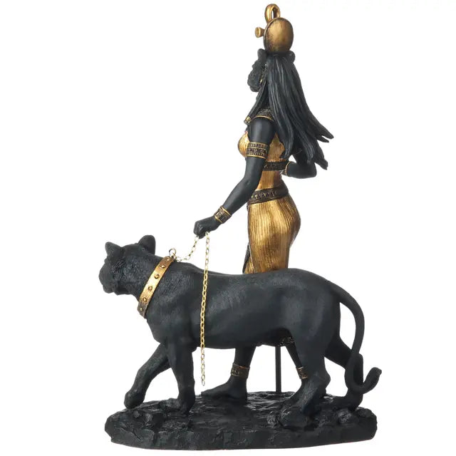 Sekhmet Goddess Statue | Egyptian God of War & Protection - 10¾"