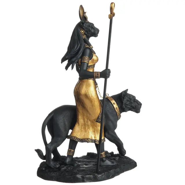 Sekhmet Goddess Statue | Egyptian God of War & Protection - 10¾"