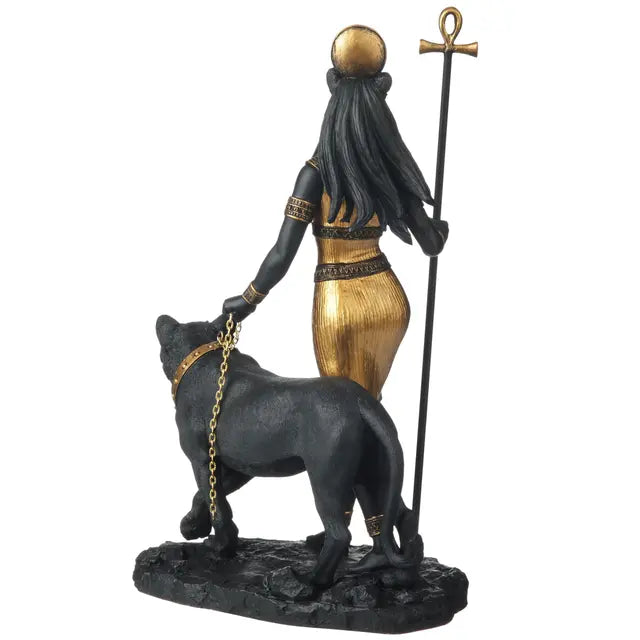 Sekhmet Goddess Statue | Egyptian God of War & Protection - 10¾"