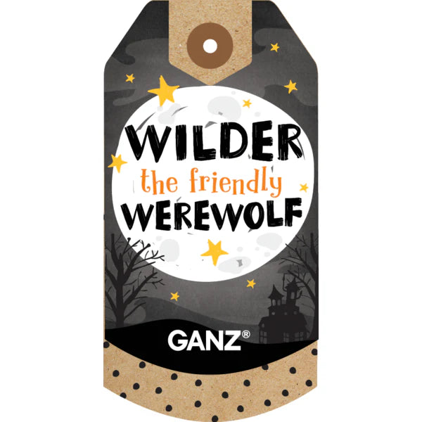 Wilder the Friendly Werewolf Plush | Cute Halloween Toy
