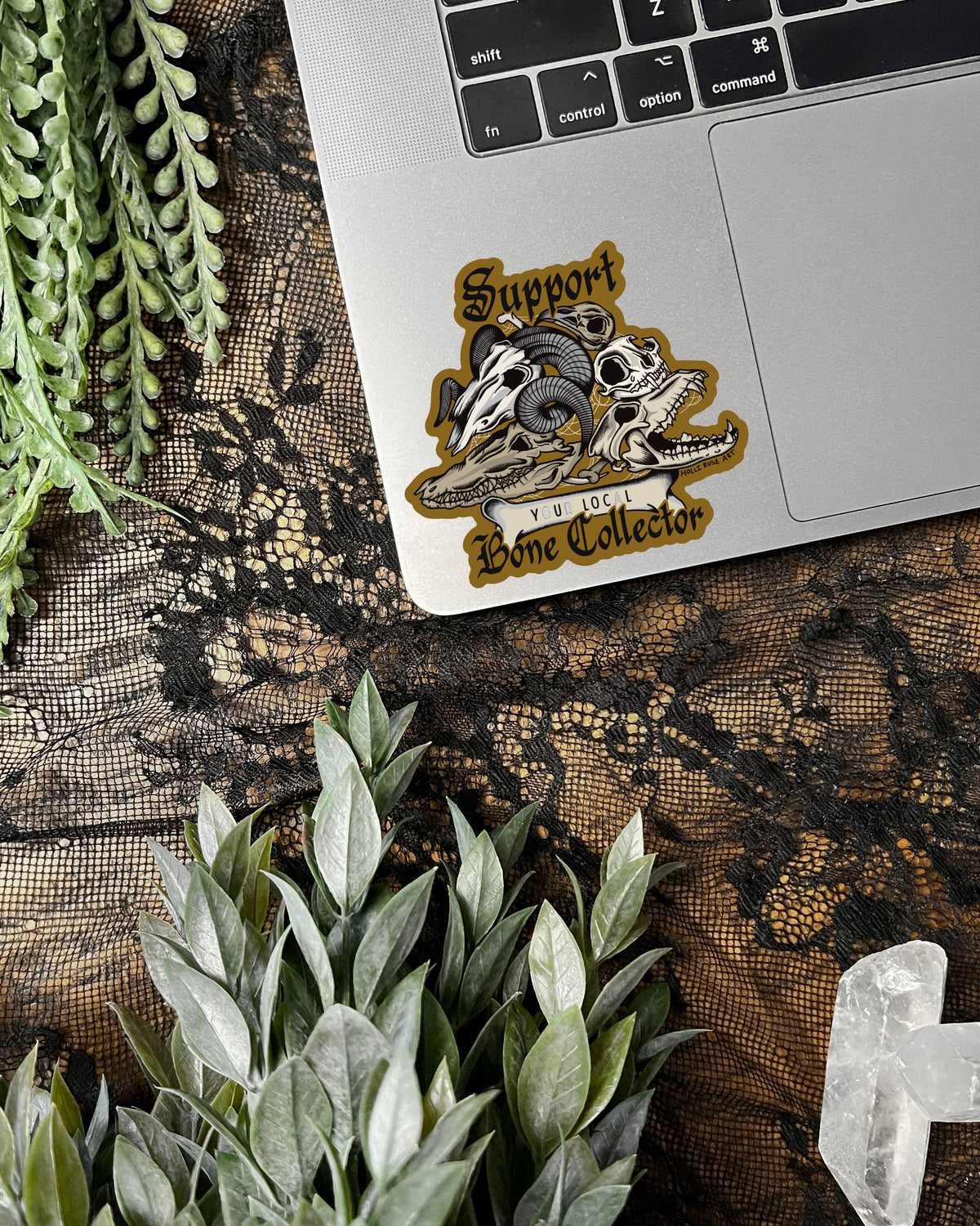 Support Your Local Bone Collector Sticker