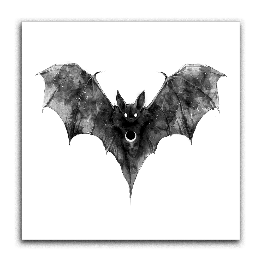 Cloak Bat Print