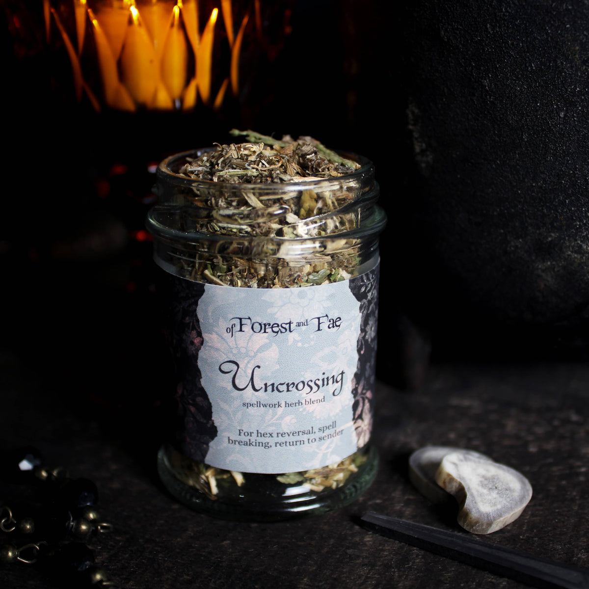 Uncrossing Spellwork Herb Blend • Hex Breaking • Witchcraft