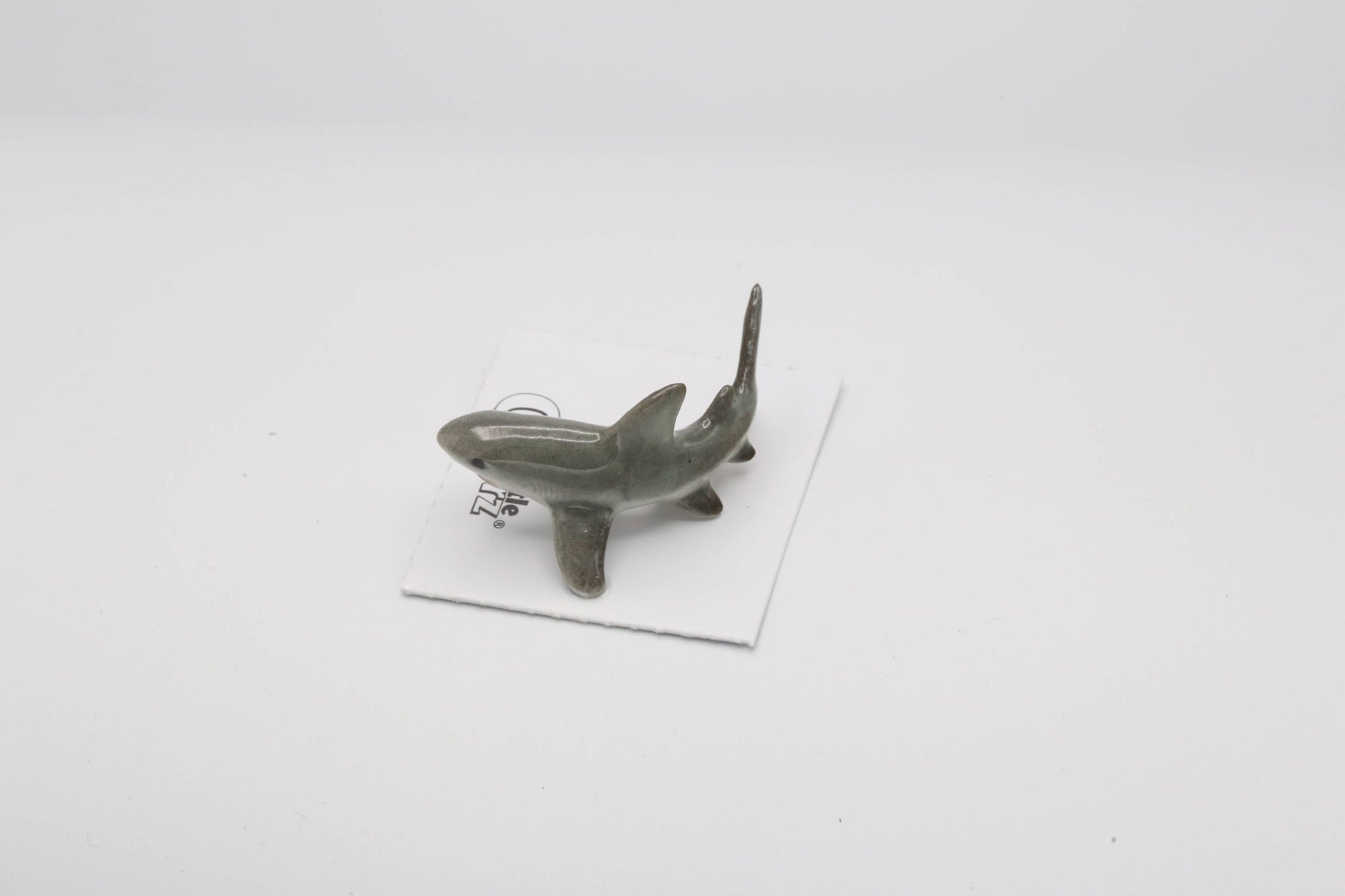 Ambush Great White Shark Porcelain Miniature