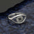 Sterling Silver Large Eye Ring