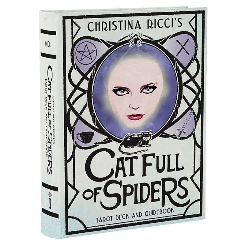 Christina Ricci&#39;s Cat Full of Spiders Tarot Deck and Guidebook