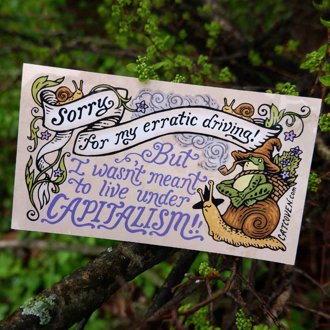 Capitalism - Bumper Sticker