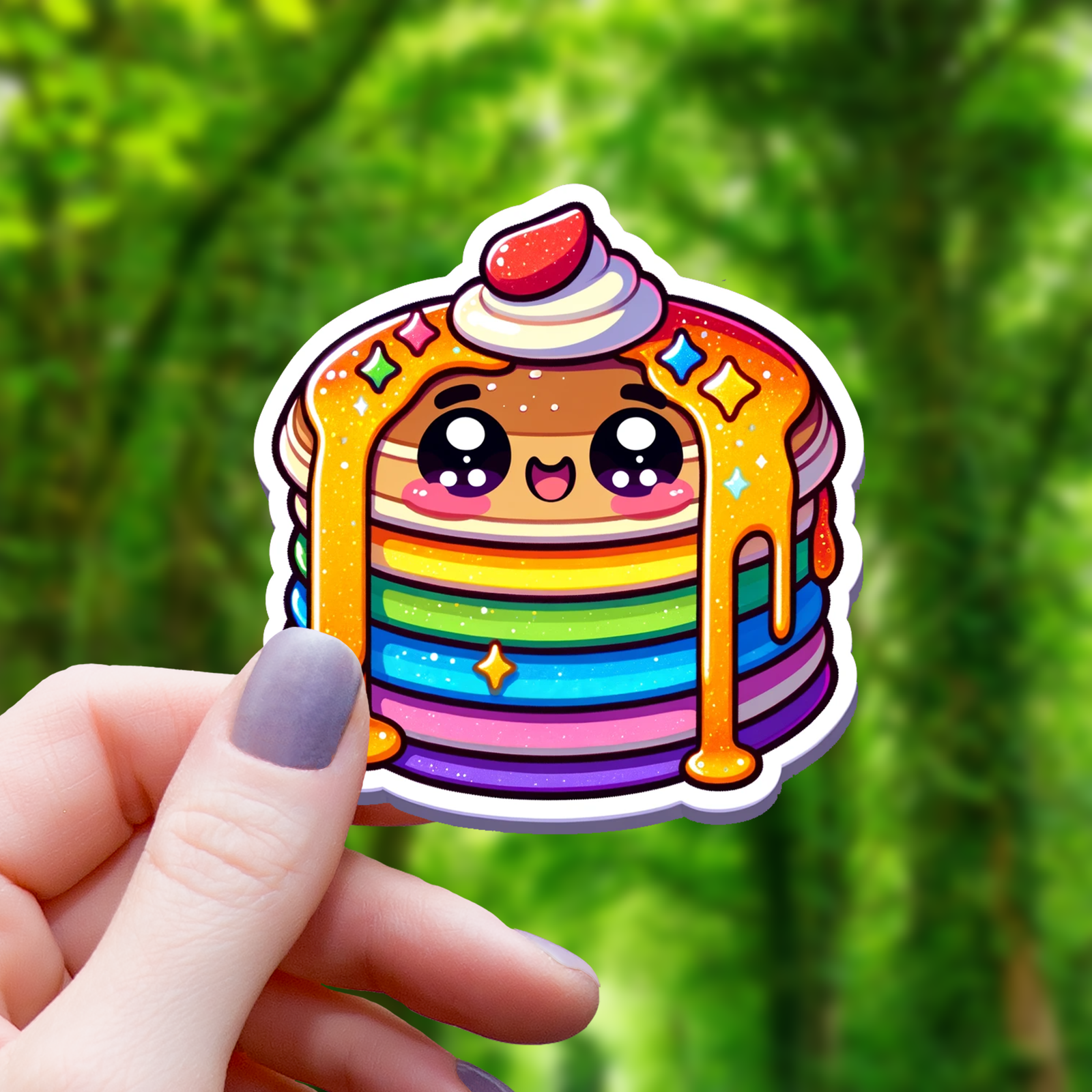 Pride Pancake Stack Sticker - 3"