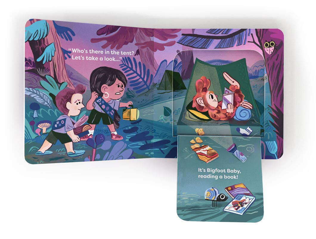 Bigfoot Baby! Lift Flap Book