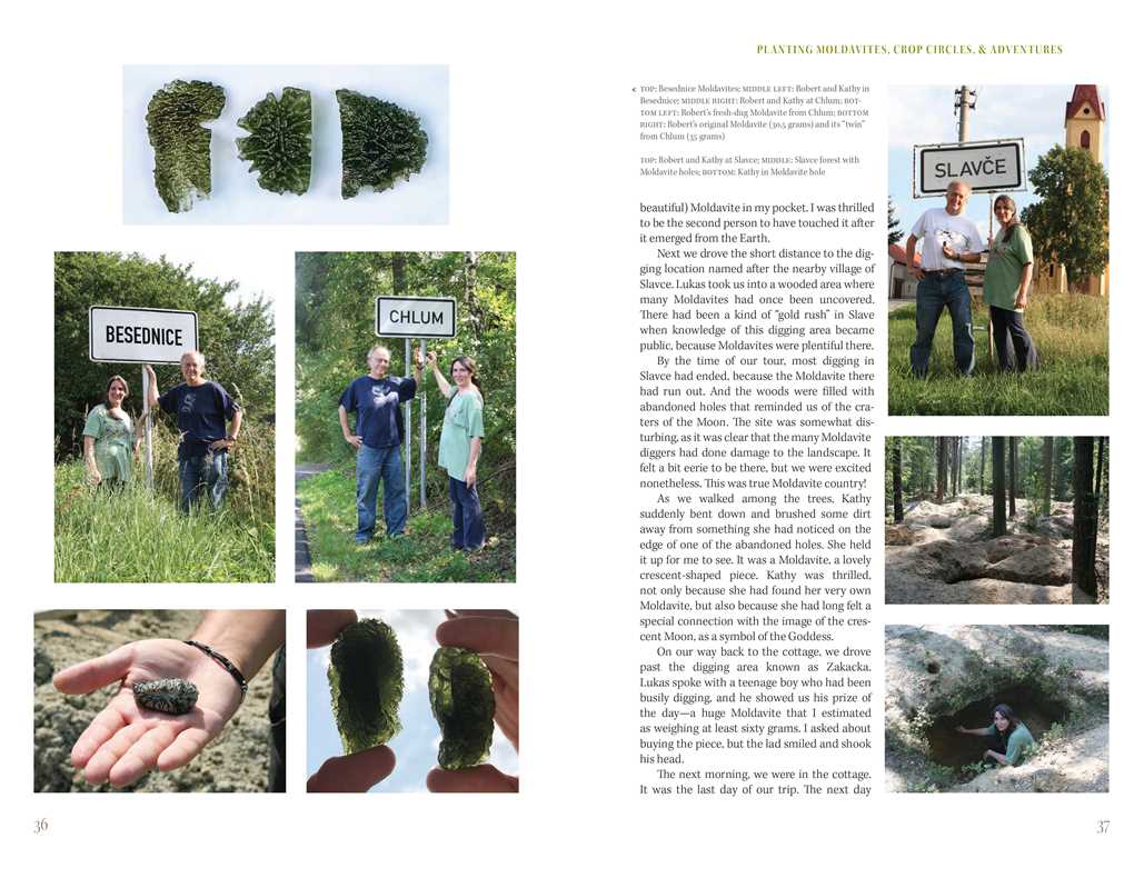 Book of Moldavite by Robert Simmons