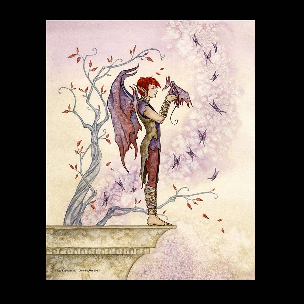 Great Expectations by Amy Brown – 8x10 Signed Fantasy Art Print