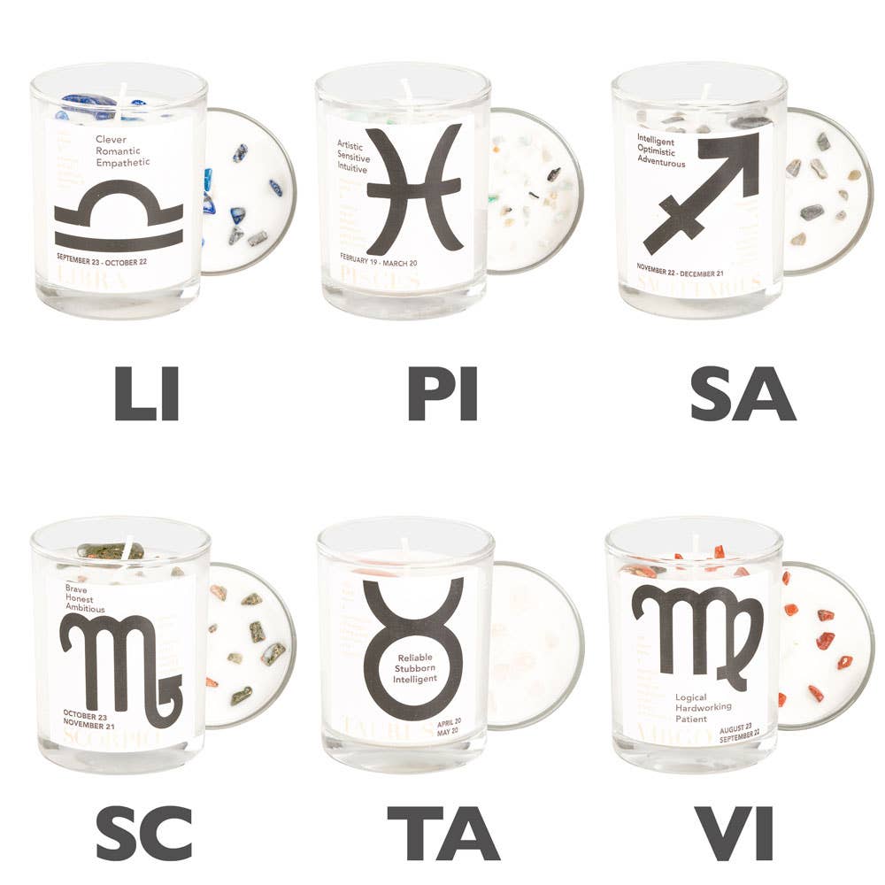 ZODIAC 10 OZ CANDLE - Choose your Sign!