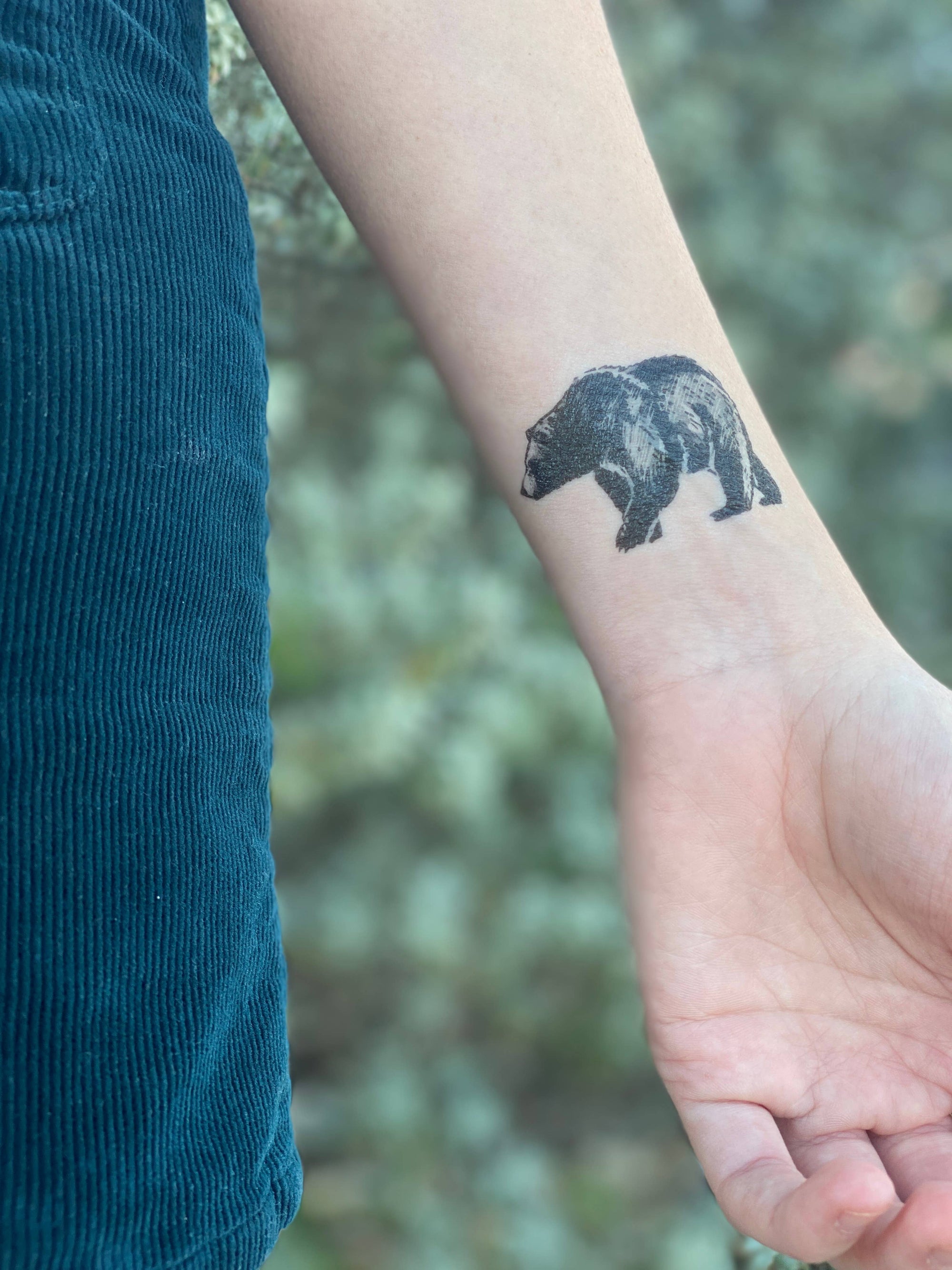 Forest Forage Temporary Tattoo