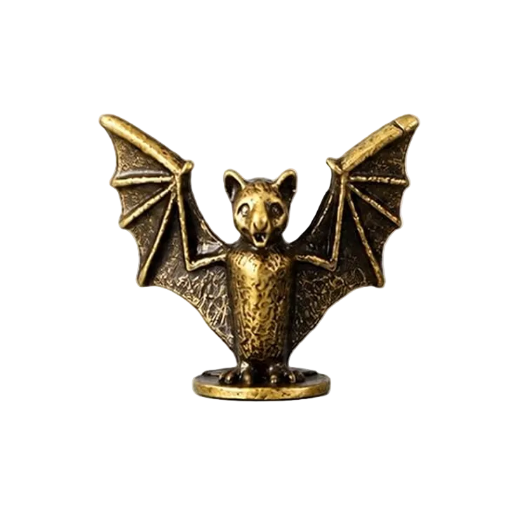 Halloween Metal Token Brass Color Token - Bat