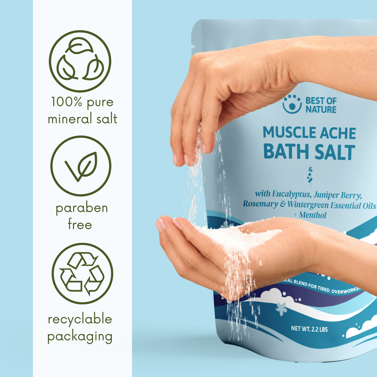 Muscle Ache Mineral Bath Salt