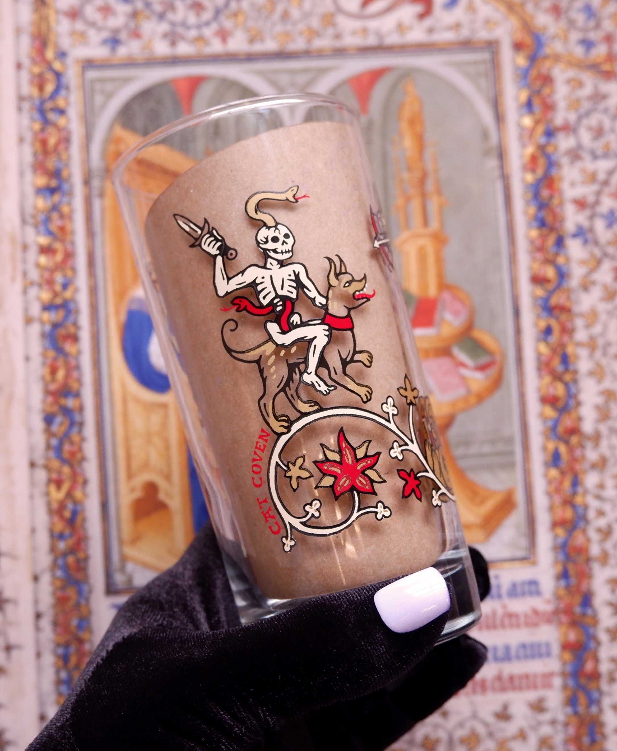 Medieval Battle - Drinking Glass