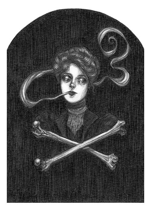 The Medium - Fine Art Print - Victorian Spiritualism - Ghost