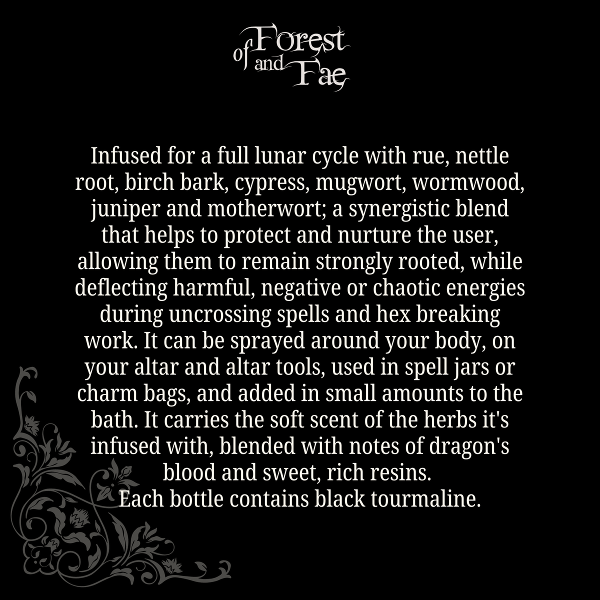 Uncrossing Hex Breaking Spray • Crystal Infused •