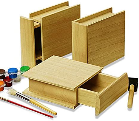 Paulownia Drawer Wood Box