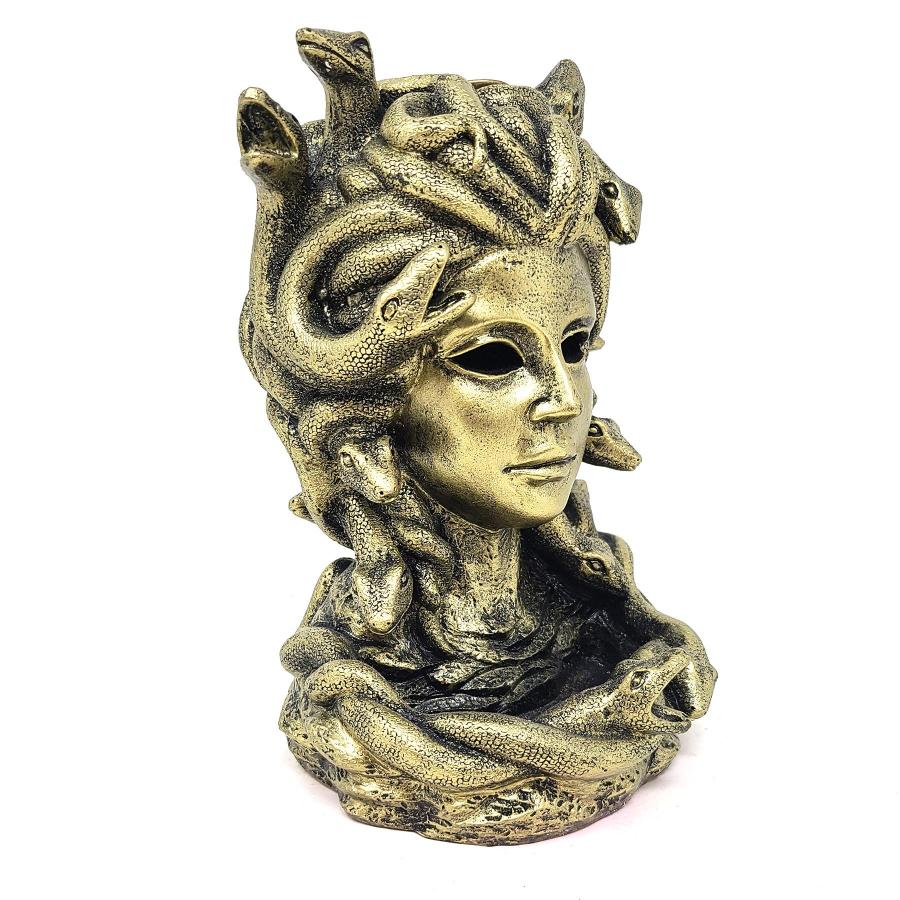 Medusa Backflow Cone Incense Burner 8"H x 5"W