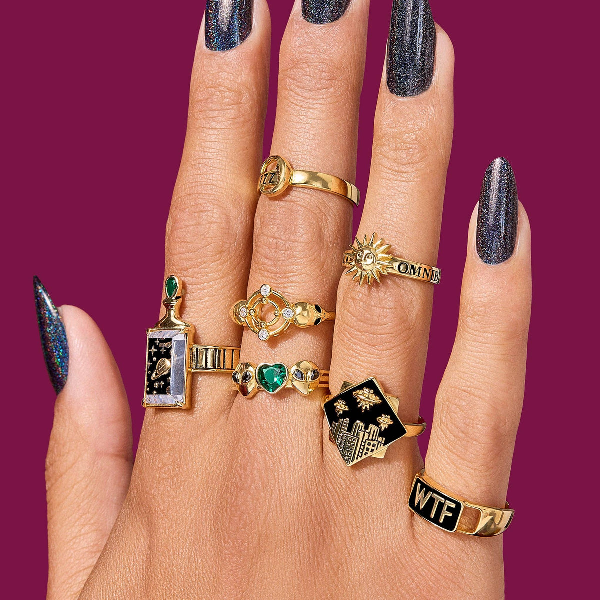 Crop Circles Ring by Little Rooms