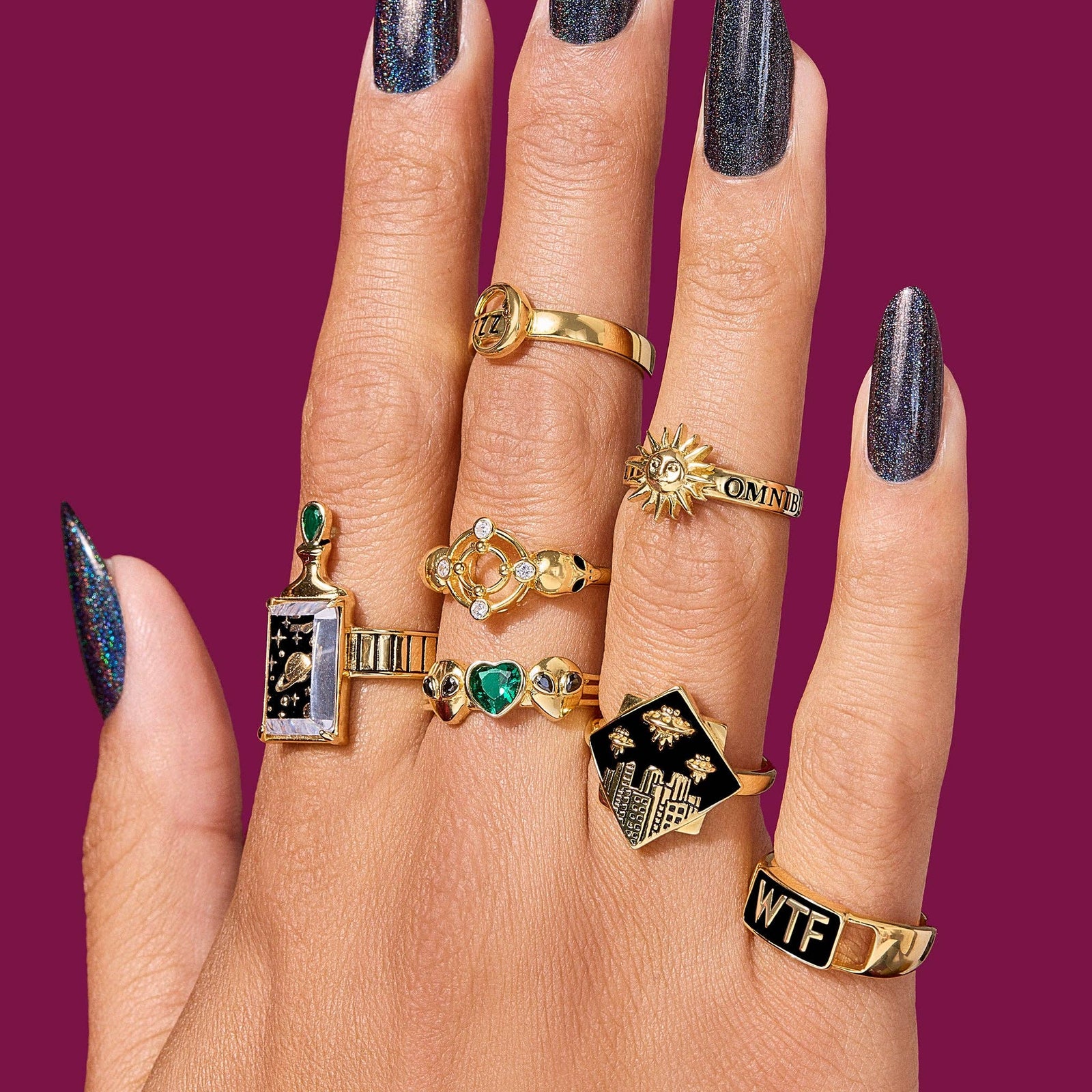 Crop Circles Ring by Little Rooms