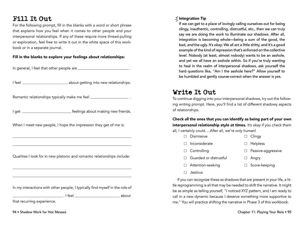 Shadow Work for Hot Messes by Mandi Em