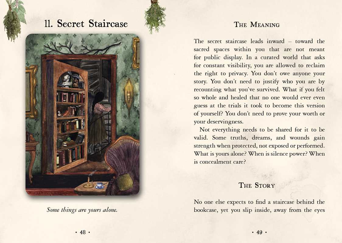 Witch's Homestead Oracle by Hadas Knox