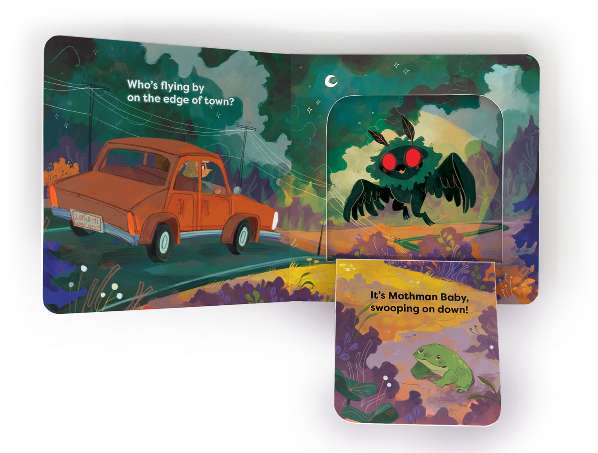 Mothman Baby! Lift Flap Book