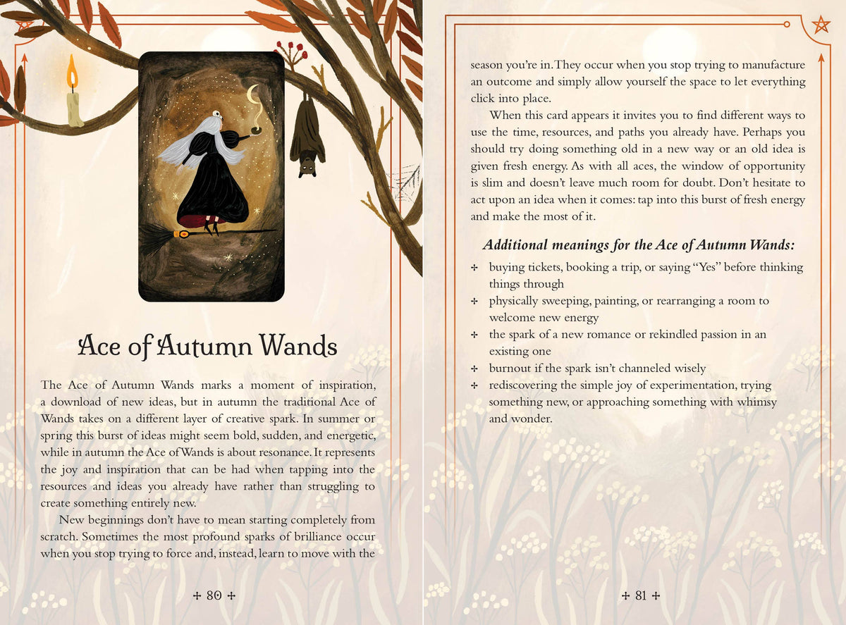 Seasons of the Witch Autumn Tarot by Lorriane Anderson
