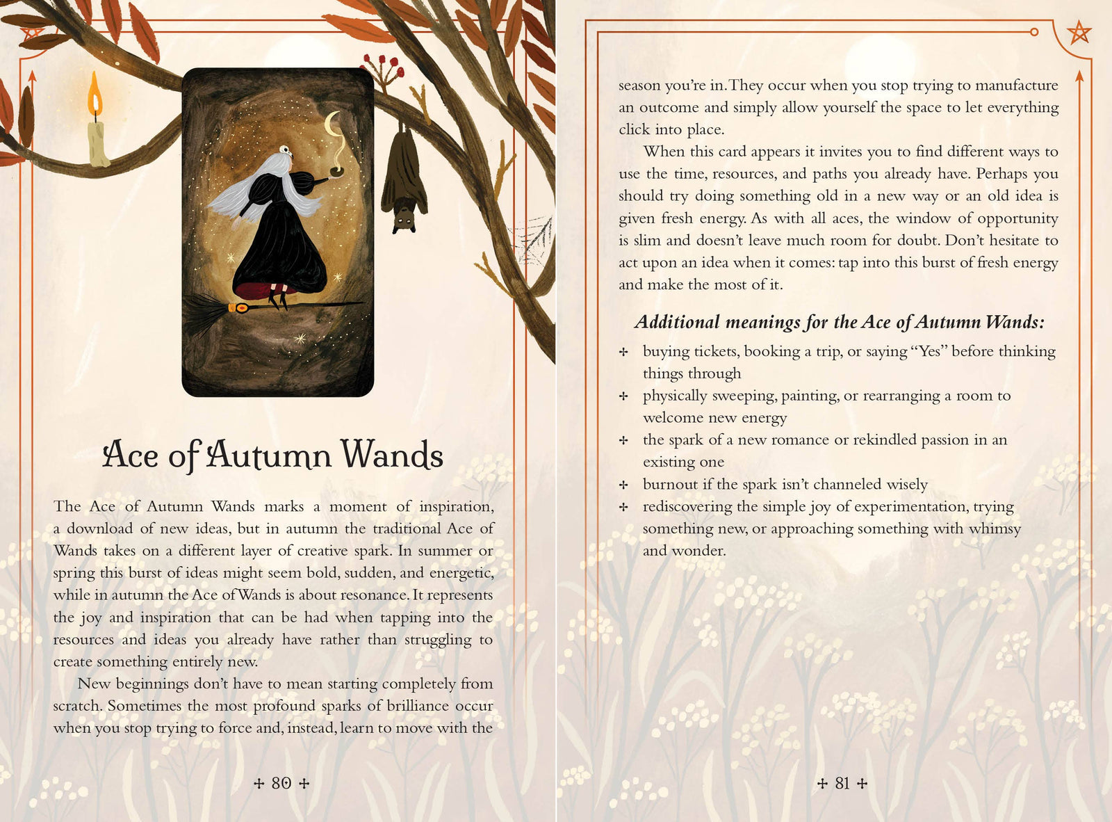 Seasons of the Witch Autumn Tarot by Lorriane Anderson