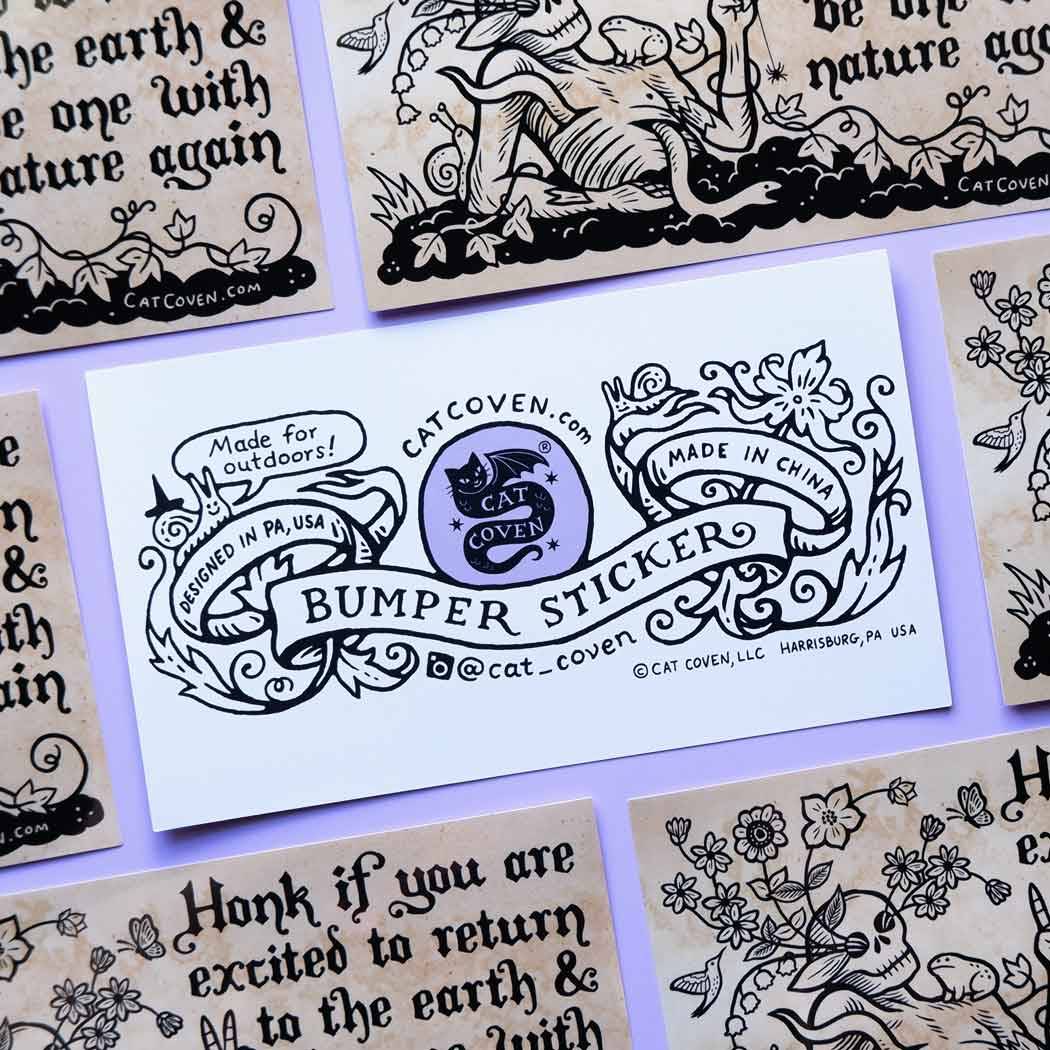 Return to the Earth - Bumper Sticker