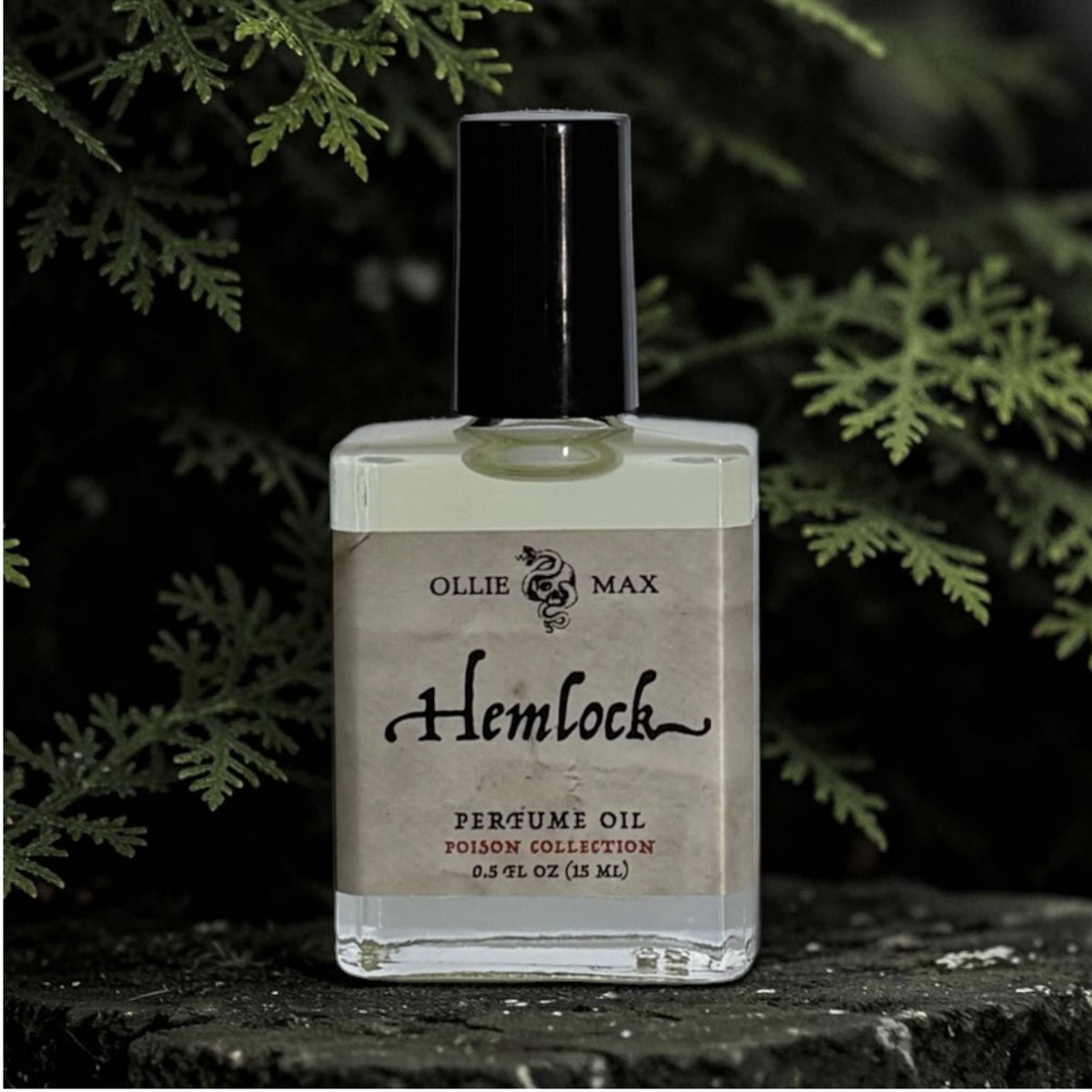 Hemlock Vegan Perfume Oil from the Poison Collection