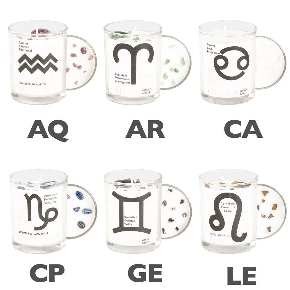 ZODIAC 10 OZ CANDLE - Choose your Sign!
