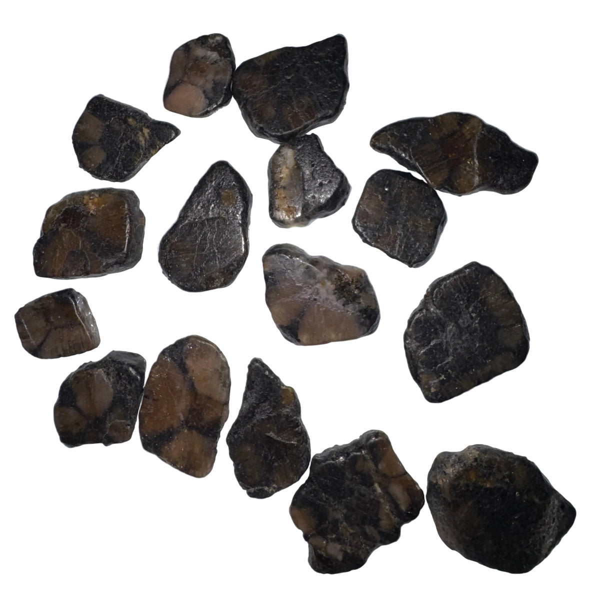 Chiastolite Cross Stone Slice | Protection, Creativity &amp; Balance